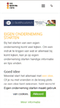 Mobile Screenshot of eigenondernemingstarten.com